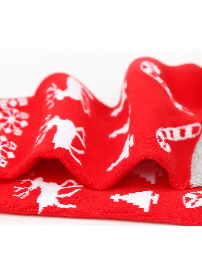 إسكدنيا جوارب عيد الميلاد مضحكة جوارب عيد الميلاد الدافئة الحرارية الابتكار هدية جوارب لعيد الميلاد هدية - Image 3