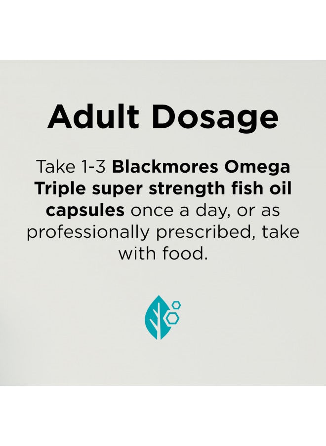 Blackmores - Blackmores Omega Triple Concentrated Fish Oil 150 Capsules - Image 1