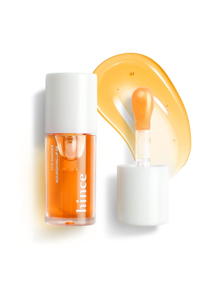 HINCE HINCE Vita Barrier Nourishing Lip Oil 02 Mandarin  Nourishing Lip Moisturizer for Dry Lips Lip Gloss Hydrating  Moisturizing Lip Glow Oil NonSticky Long Lasting Lip Oil Gloss 