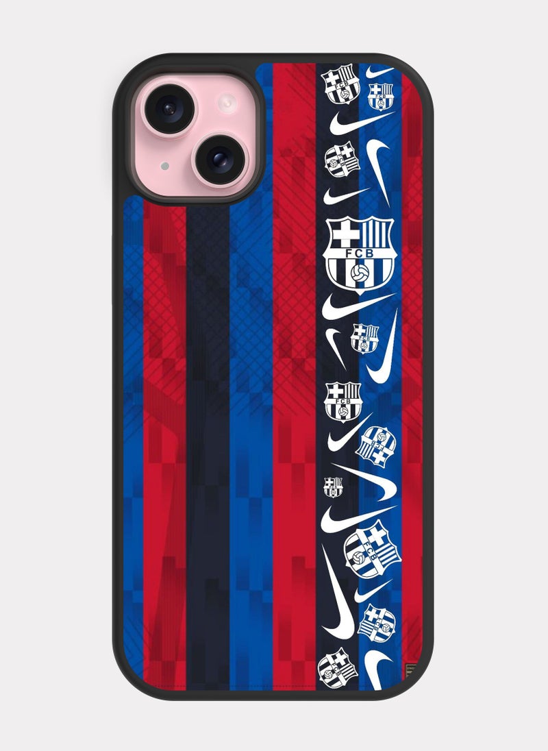 PXLAAT iPhone 15 Plus case cover Barcelona FC - Image 1