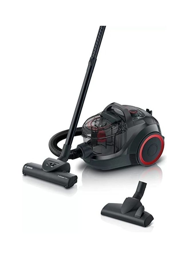 BOSCH Vacuum Cleaner Bagless Series 4 Hepa Hygienic Filter 2000 W BGS21WPOW Black - Image 1
