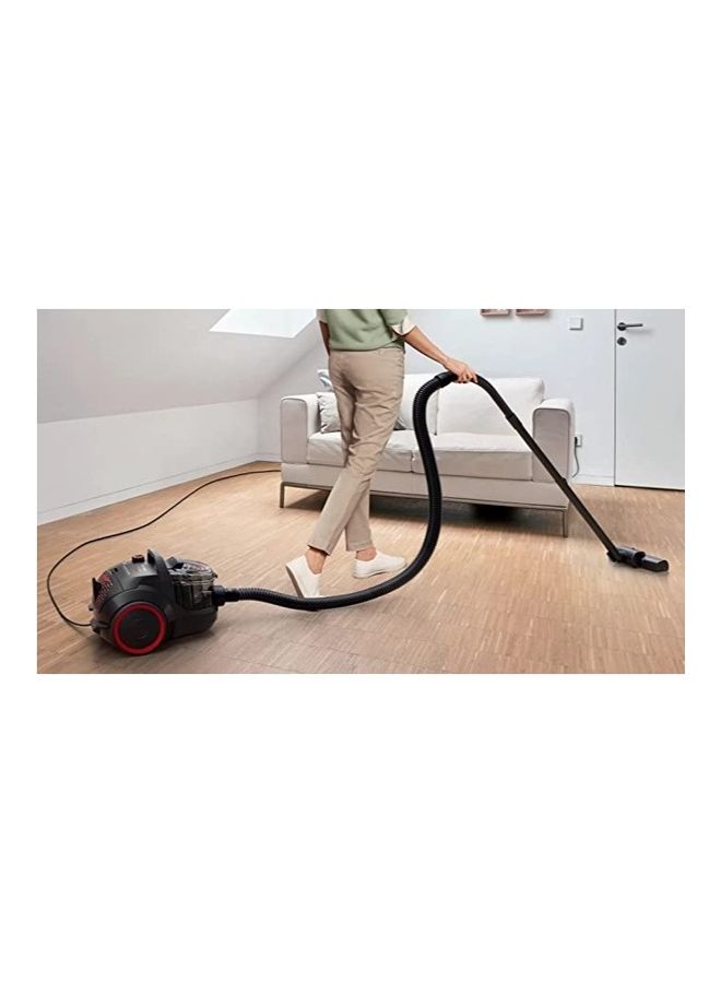 BOSCH Vacuum Cleaner Bagless Series 4 Hepa Hygienic Filter 2000 W BGS21WPOW Black - Image 2