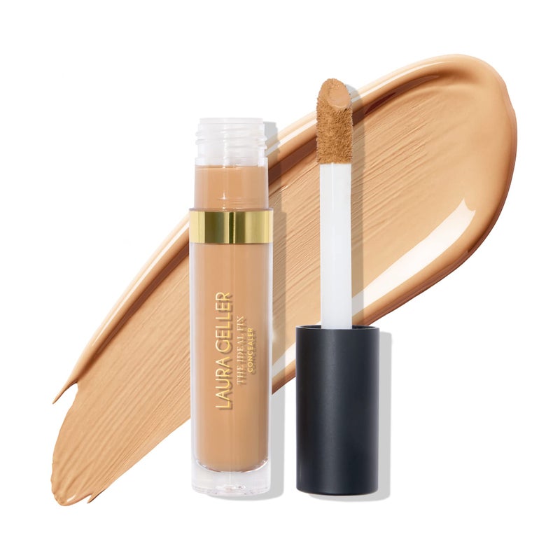 LAURA GELLER NEW YORK The Ideal Fix Concealer - Medium - Buildable Medium to Full Coverage Liquid Concealer - Covers Under Eye Dark Circles & Blemishes - Long-Lasting - Image 1