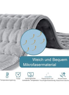 VOGMAX The shoulder, neck and back physiotherapy heating pad is equipped with an automatic shut-off machine wash portable pain relief heating pad, featuring 10 temperature Settings and three timer designs  - Image 4