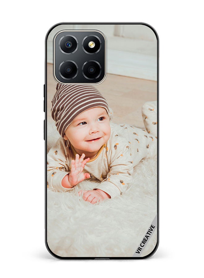 VR CREATIVE غطاء حماية لهاتف Honor X6 بتصميم هيا بيبي متعدد الألوان - Image 1