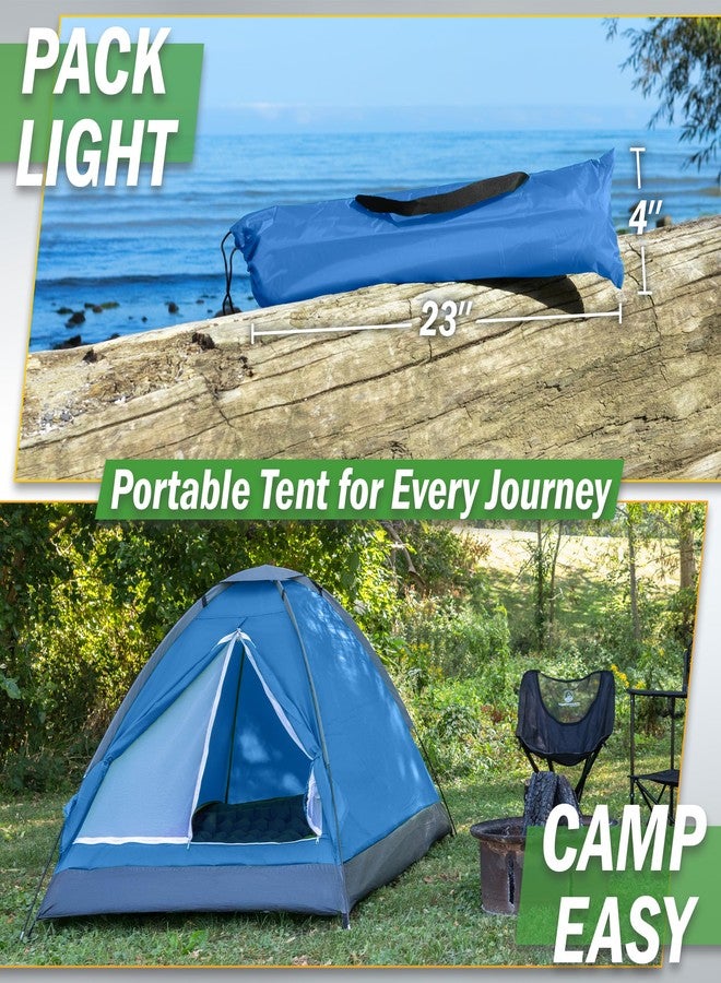 Wakeman 2 Person Tent - Rain Fly & Carrying Bag - Lightweight Dome Tents For Kids Or Adults - Camping, Backpacking, And Hiking Gear By Outdoors - Image 5