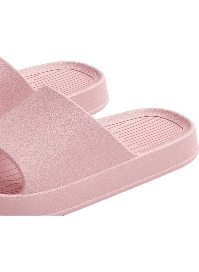 Lurad Slippers For Men, Shower Sandals, Soft-Soled, For Home Use, Eva Material, Couples, Indoor Bathroom Slippers For Women, Pink, Size 37-38 - Image 2