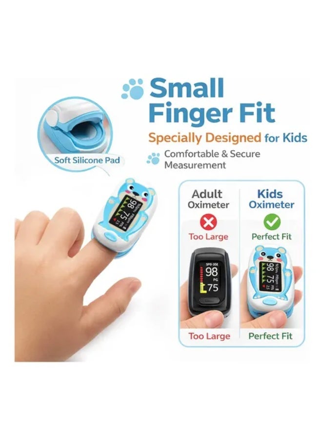 iCare Fingertip pulse Oximeter Digital Pediatric Monitor, Children's Monitor - Image 4