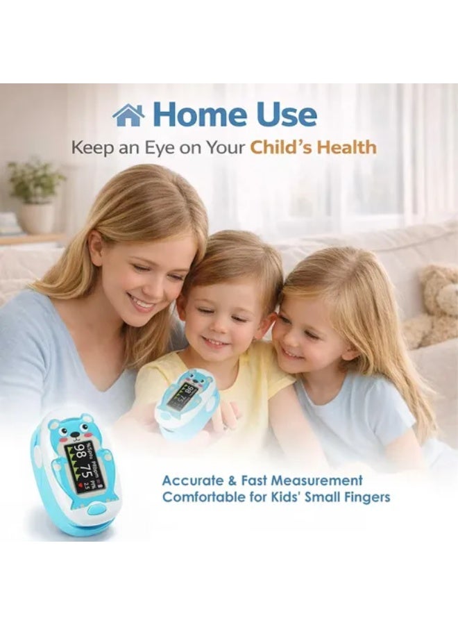 iCare Fingertip pulse Oximeter Digital Pediatric Monitor, Children's Monitor - Image 3
