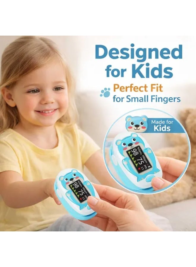 iCare Fingertip pulse Oximeter Digital Pediatric Monitor, Children's Monitor - Image 2