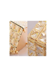 Spaceshoop Crystal Tissue Box Artificial Paper Rack Holder Home Decor Clear  - Image 3