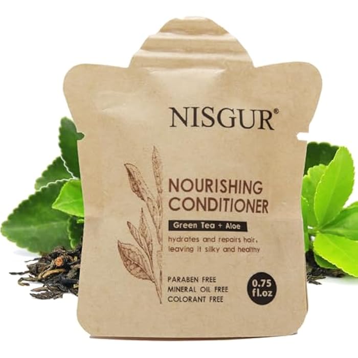 Conditioner Bulk 0.75 oz 200 Pack No PlasticHotel Conditioner Paper Pouch Travel Size Aloe and Green Tea Extract Infused - Image 1