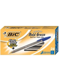 Bic Cristal Bold 1.6 Mm Ball Pen Blue Pack Of 48 (Msbp241Bex2)  - Image 3