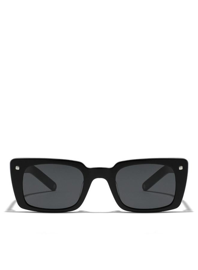 30Sundays THAT'S WOW Women Gray Sunglasses - Frame Material: Acetate - Lens Color: Gray- Frame Color: Black - Full Rim - Image 1