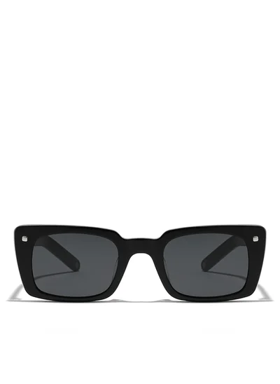 30Sundays THAT'S WOW Women Gray Sunglasses - Frame Material: Acetate - Lens Color: Gray- Frame Color: Black - Full Rim