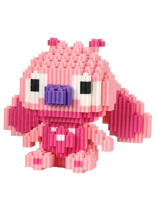 750-Piece Disney Stitch Model Small Particles Granule Assembled Building Blocks, Educational Toys, Classic Mini Building Bricks Assembling Building Blocks Early Intelligent Toys for Children 6+ Years  - Image 1