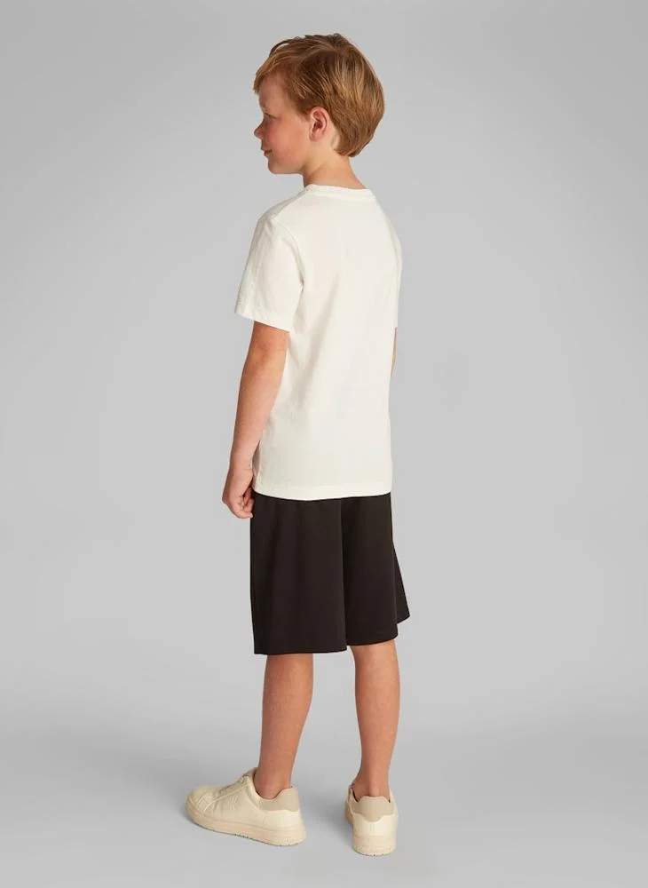 Calvin Klein Jeans Kids 2 Pack Crew Neck T-Shirt