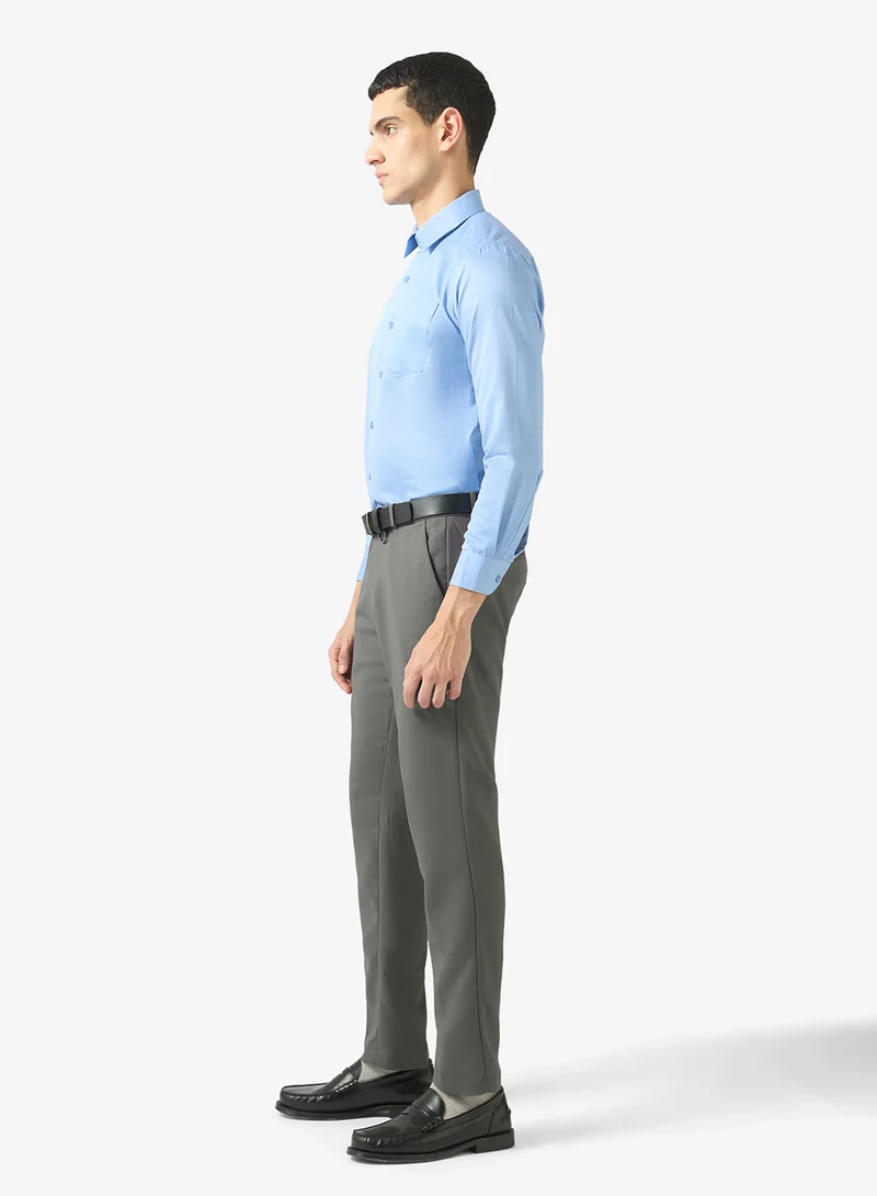 Robert Wood Texttured Fabric Straight Fit