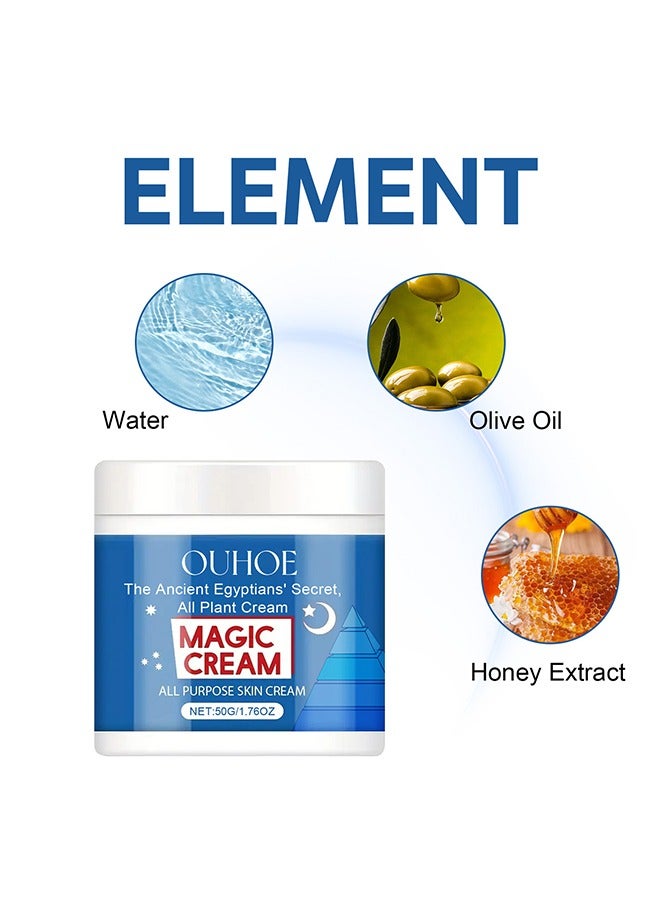 أوهو كريم ماجيك كريم لجميع الأغراض للبشرة - كريم مرطب متعدد الأغراض للبشرة 50 غرام - Image 4