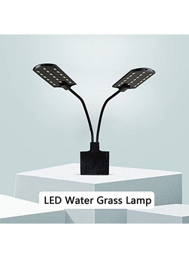 VAYINATO X7(Suits For 2Ft - 4Ft Tank) Aquarium Fish Tank Double Heads Plant Grow White Led Creative Clip On Light By Petzlifeworld - Image 4