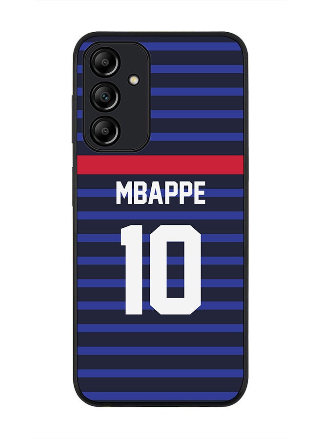 Stylizedd Rugged Black edge case for Samsung Galaxy A15 / A15 5G, Slim fit Thin Cover- Football Team-France, Player Name-Mbappe - Image 1