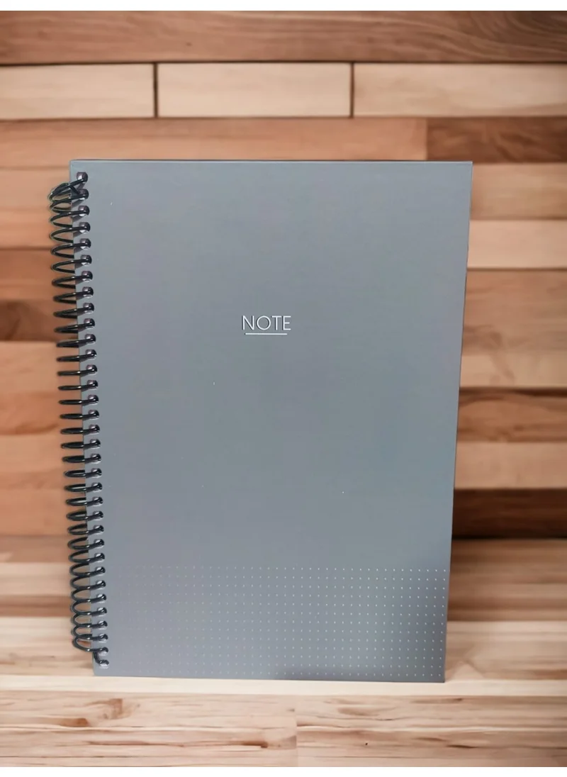 Genc Dijital Baski GENC DIGITAL PRINTING Note Lined Notebook 160 Sheets Spiral A4