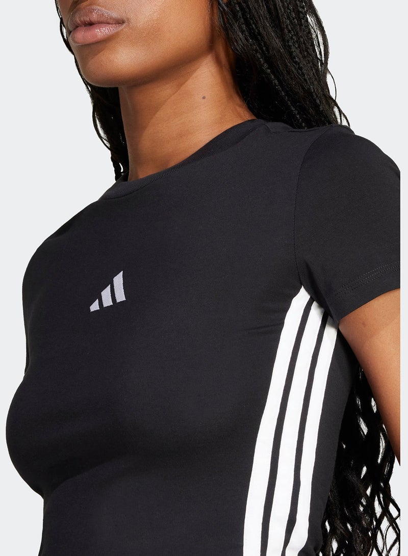 Adidas Essentials 3 Stripes Slim Baby T-Shirt - Image 4
