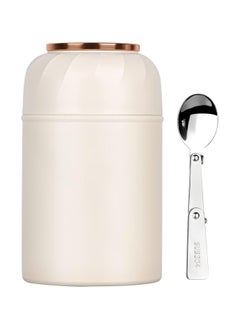 General 17oz thermos for hot meals, leak-proof container comes with collapsible fork and spoon for easy office and outdoor use to keep your meals warm!  - Image 1