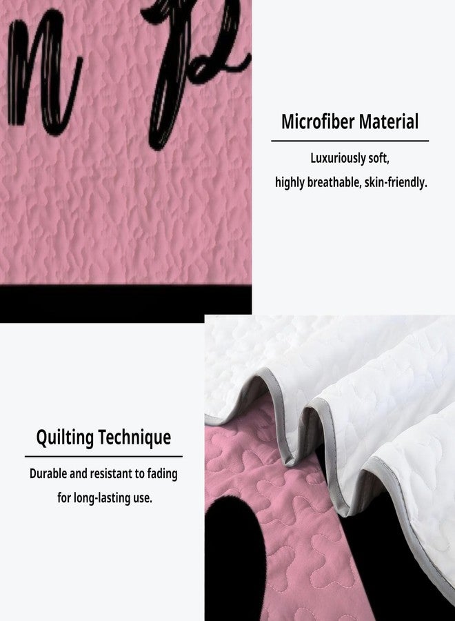 Allenjoy Queen Size Charming Girl Group Quilt Bedspreads Girl Group Bed Set Bedding Coverlet Fabric Washable with 2 Pillowcases SC00385-007 - Image 4