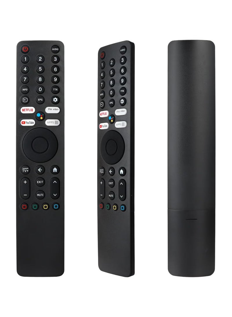 vesus Vesus Voice Remote Control XMRM-ML For Xiaomi Ultra 4K QLED Voice Android TV Remote Control L55M7-Q2ME Q2 2022 L50M7-Q2ME L55M7-Q2ME L65M7-Q2ME, Compatible with Xiaomi MI Smart TV/TV STICK/TV BOX/ Q2 50/55/65 Inch - Image 1