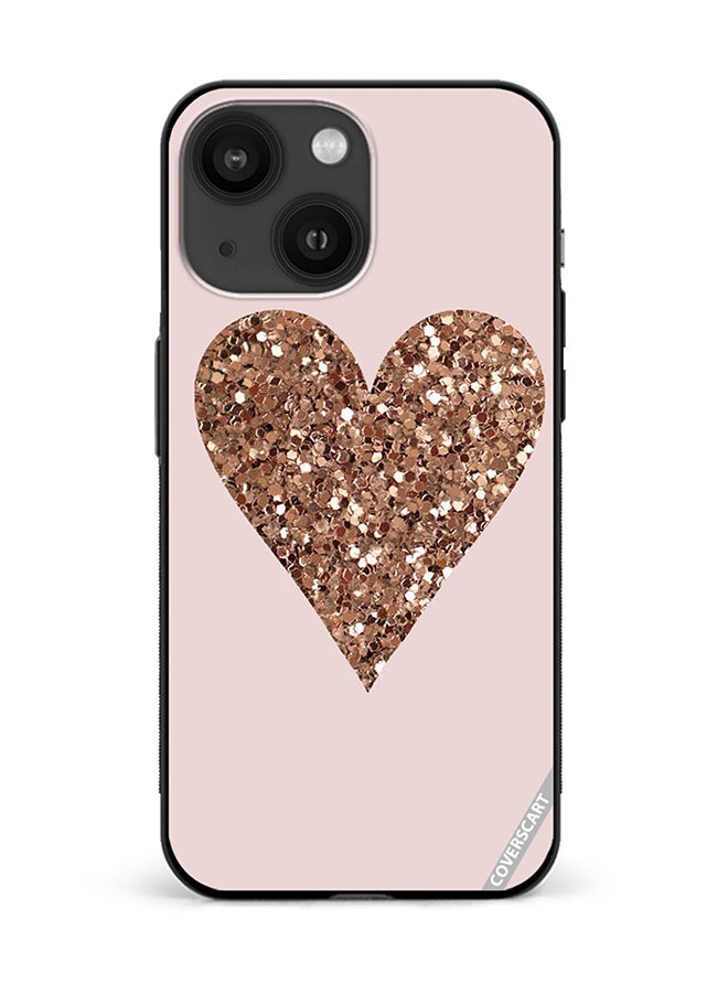 Protective Case Cover For Apple iPhone 15 Plus Sparkling Love Design Multicolour