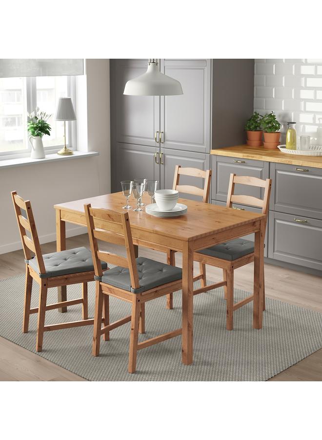 زبون وسادة كرسي، رمادي، 42/35X40X4 سم - Image 4