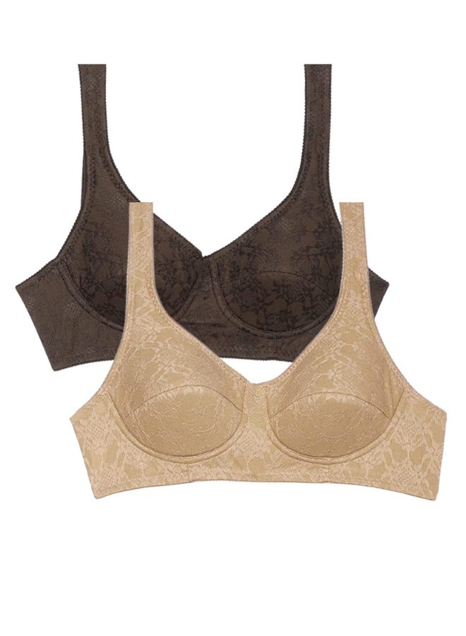 Lasso Pack of 2 Comfort Padded Bra for Women Model 126D - Image 1