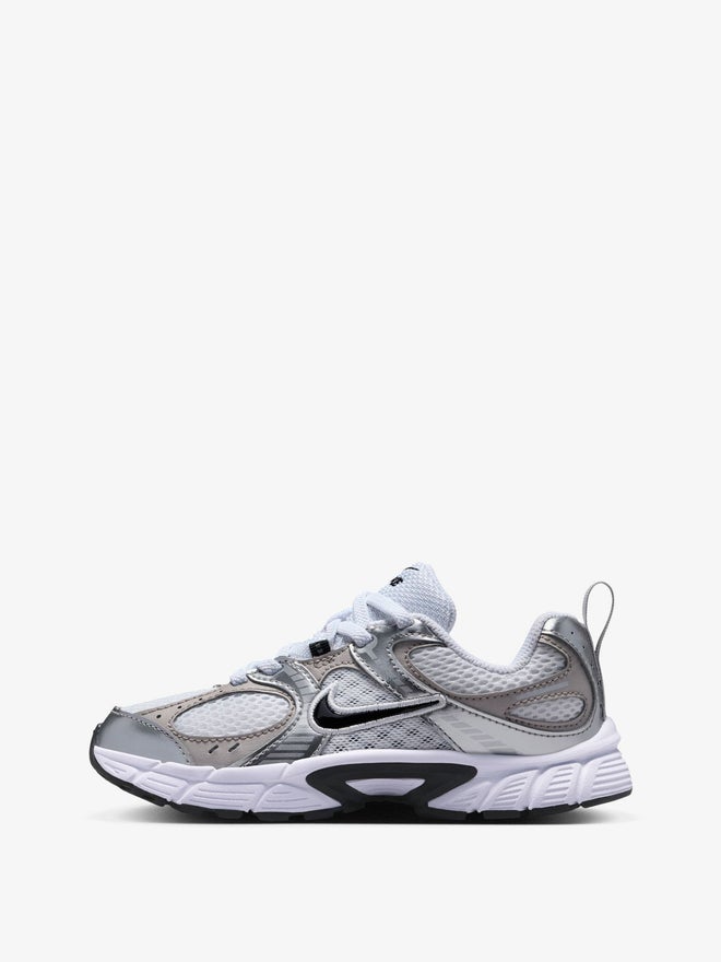 Nike Kids Grey V6 RNR Lace-Up Sneakers - Image 4