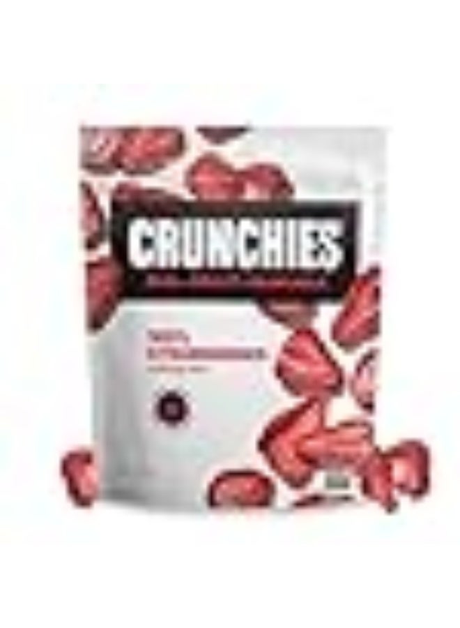 Crunchies FreezeDried Fruits 100 All Natural Crispy Fruit Non GMO and Kosher Resealable Freeze Dried Fruit Snack Packs Pack of 6 Strawberries - Image 2