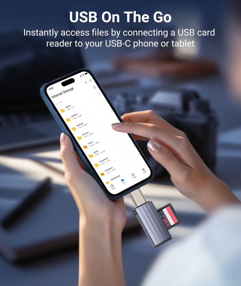 Syntech USB C to USB Adapter Pack of 2 USB C Male to USB3 Female Adapter Compatible with iPhone 16 Pro Max MacBook Pro Air 2023 iMac iPad Mini Pro, Other Type C or Thunderbolt 4/3 Devices, Starlight - Image 5