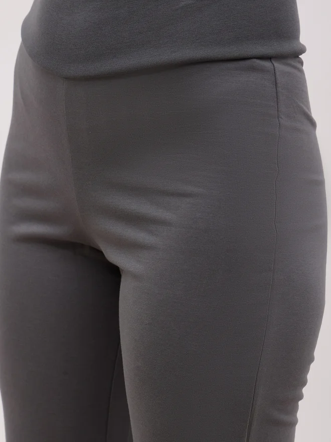 Styli Styli Elasticated Broad Waistband Flared Pants