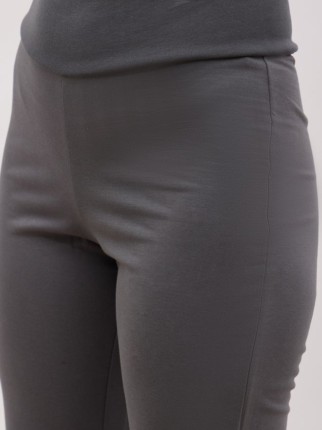 Styli Elasticated Broad Waistband Flared Pants - Image 4