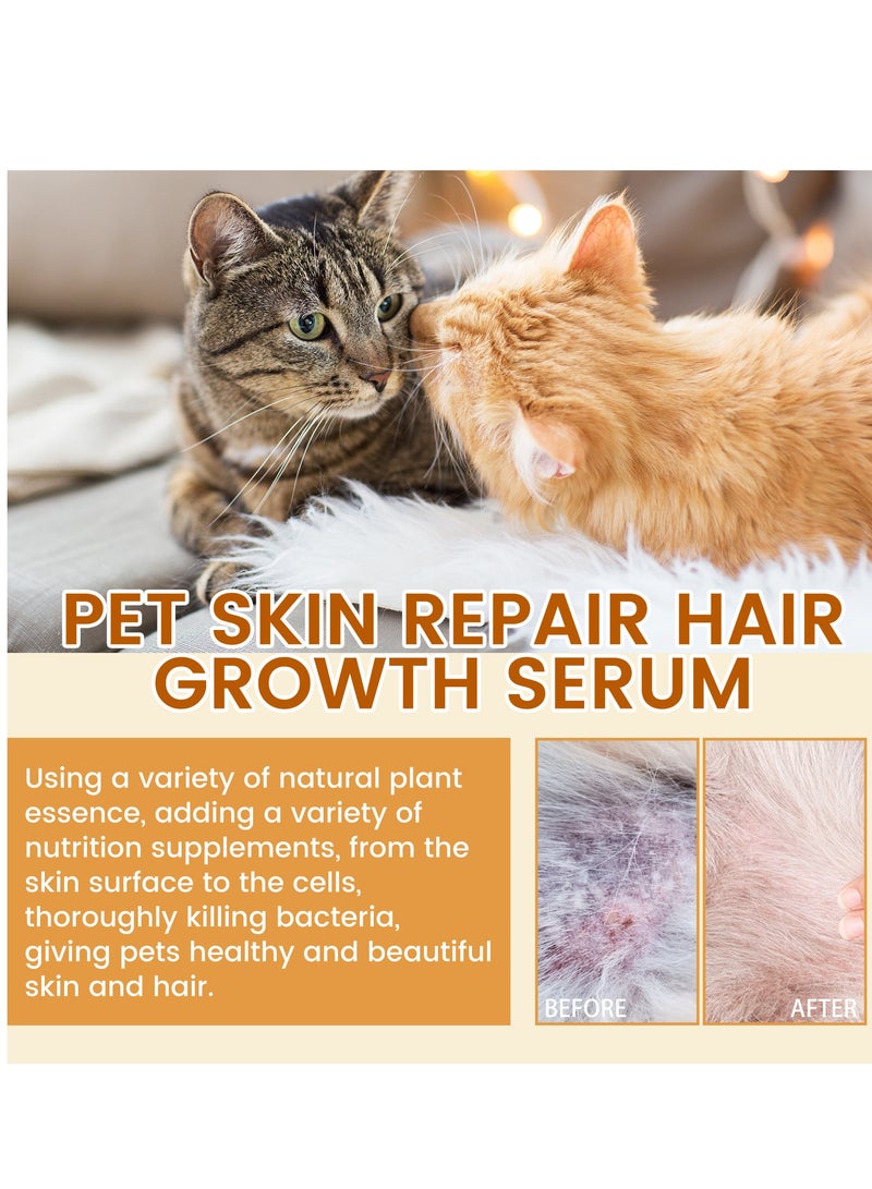 ييبونغ مصل نمو الشعر لإصلاح بشرة الحيوانات الأليفة من بيور بلانتس درجة بشرية غير سامة من مصادر مستدامة مكونات غير معدلة وراثيًا 30 مل - Image 3