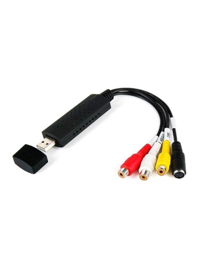 NIBEMINENT Audio Video Capture Card Adapter Black/Red/Yellow - Image 2