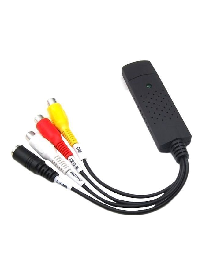 NIBEMINENT Audio Video Capture Card Adapter Black/Red/Yellow - Image 1