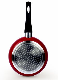 Mercury 18 CM Aluminum Base Multi Purpose Frypan with Scratch Resistant and Eco Friendly Marble Coating Suitable for All Stovetops Includes a Free Spatula  - Image 4