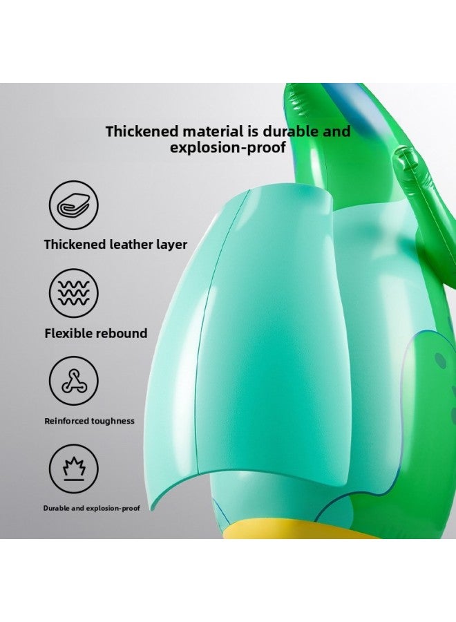 Inflatable Tumbler Toy Baby Baby Indoor Early Education Educational Children Boxing Sandbag Dinosaur Large Bite-Color:Sika Deer [upgraded And Thickened] Comes With Air Pump + Repair Subsidy - Image 4