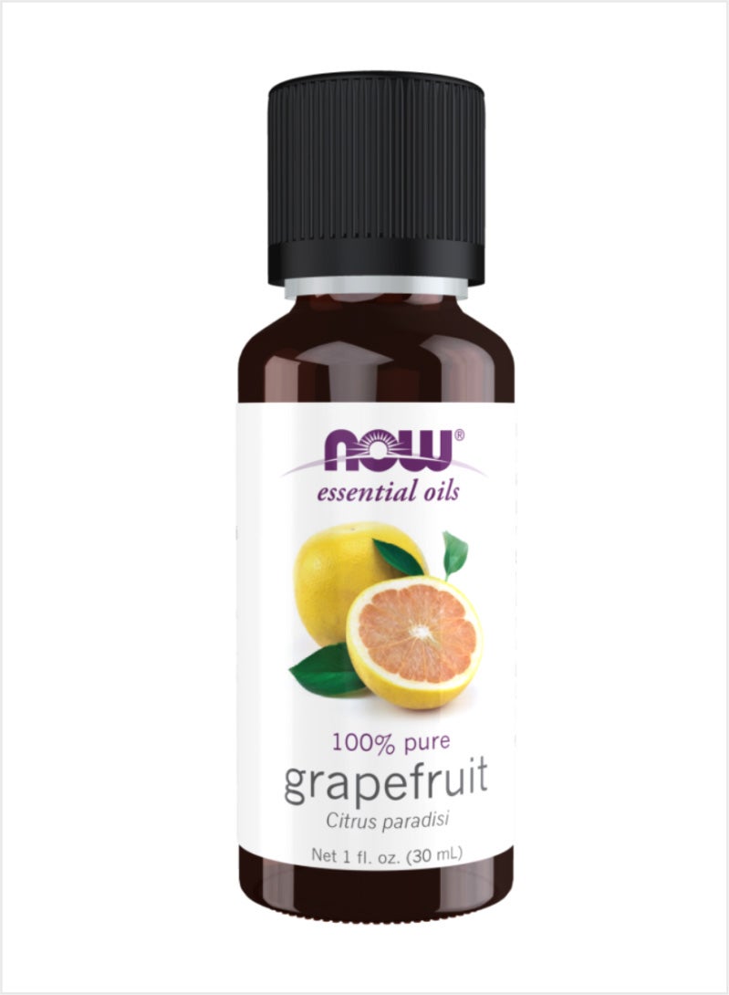 NOW Grapefruit Essential Oil - 100% Pure Uplifting Citrus, 30ml