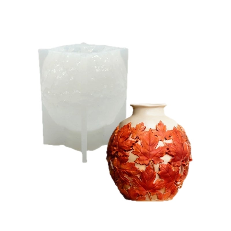Flower Vases Resin Silicone Mold Vases Silicone Mold Vases Epoxy Resin Casting Mold Concrete Vases Mold for DIY Crafts - Image 1