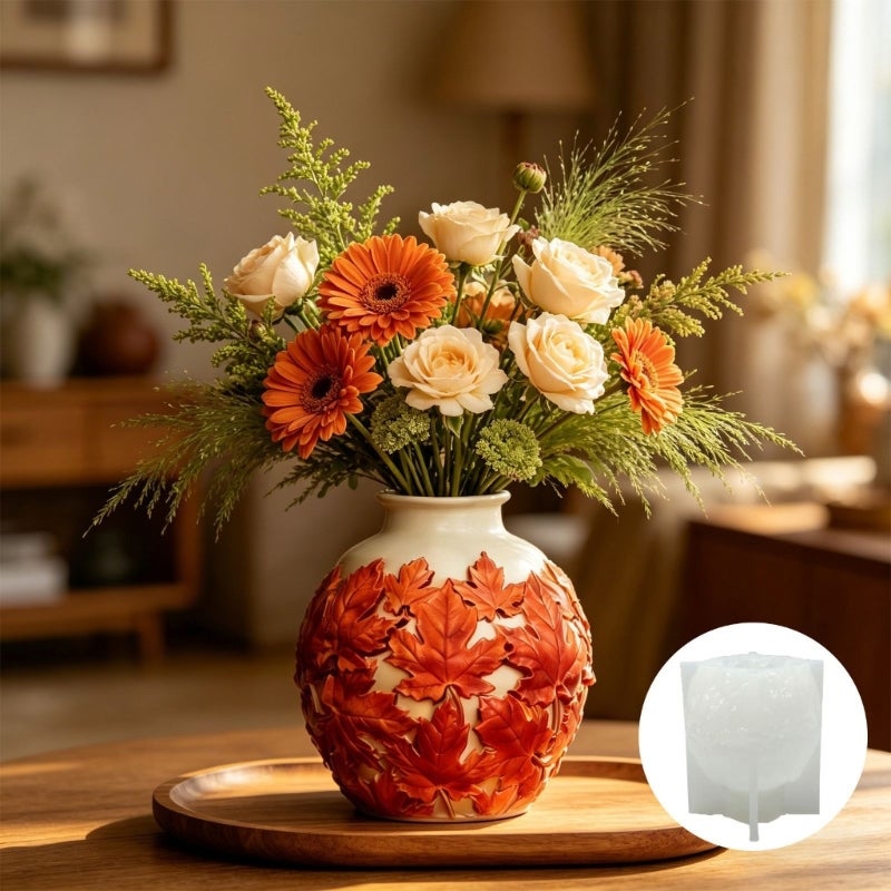 Flower Vases Resin Silicone Mold Vases Silicone Mold Vases Epoxy Resin Casting Mold Concrete Vases Mold for DIY Crafts - Image 3