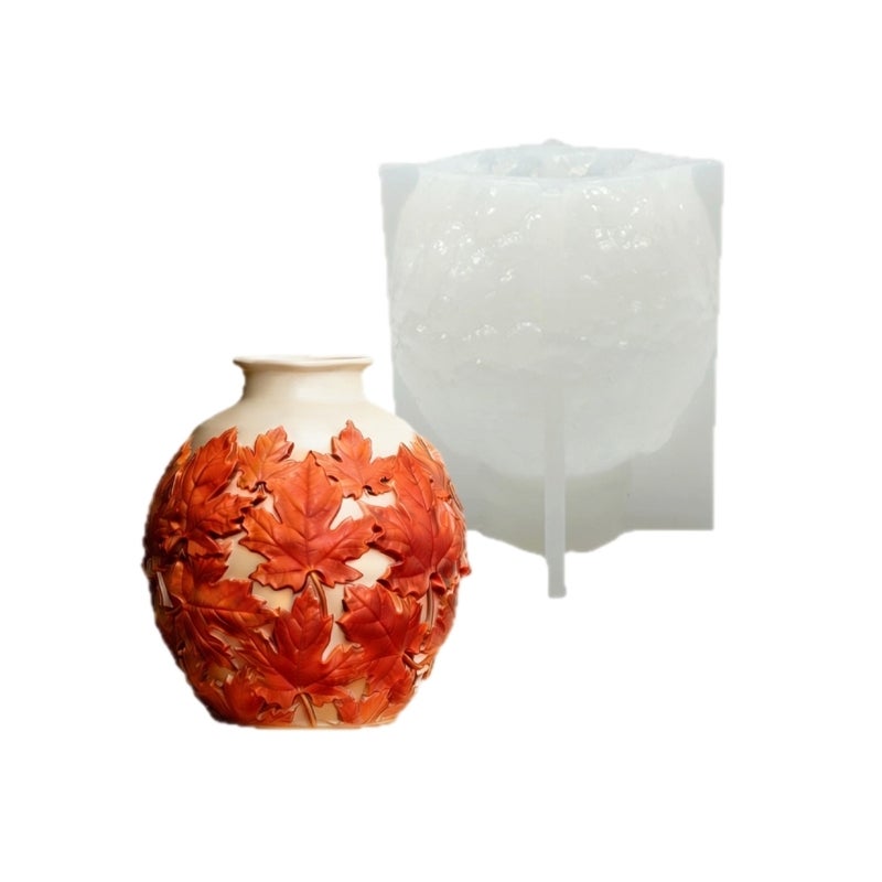 Flower Vases Resin Silicone Mold Vases Silicone Mold Vases Epoxy Resin Casting Mold Concrete Vases Mold for DIY Crafts - Image 2