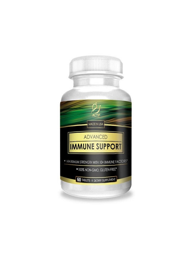 ACTIF Advanced Immune Support With 10+ Factors For Immunity Booster 100% Natural Nongmo 60 Count - Image 3