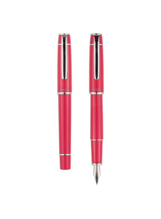 Pilot Prera Perle Steel Fountain Pen Color Calligraphy Pen Business Signature Pen Calligraphy Birthday Gift Fpr-3Sr Pink F Nib - Image 4