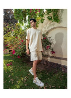 Suit Shop Men’s Textured Oversized T-Shirt  - Image 3